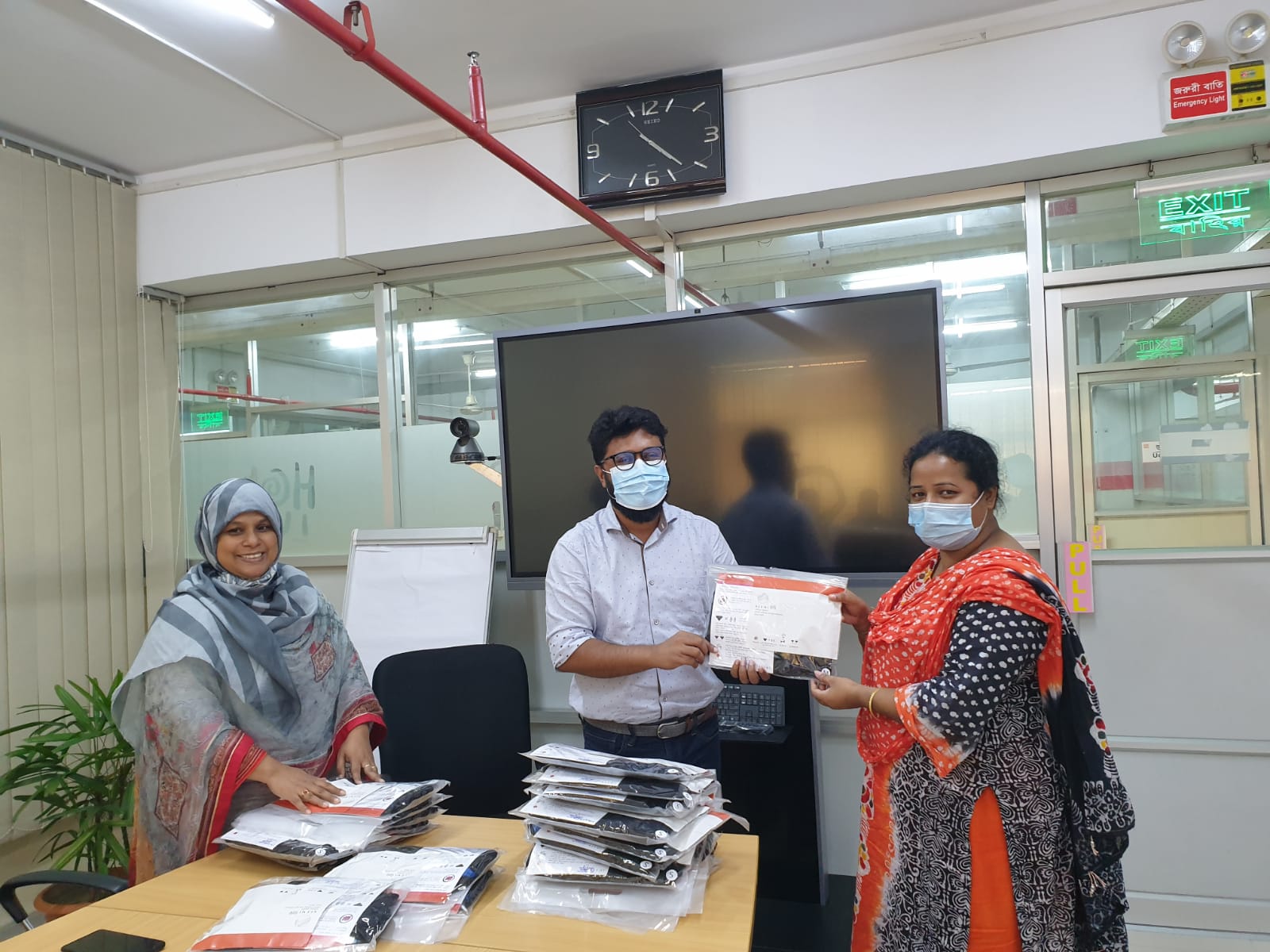 Reemi's world leading research on period poverty in action in Bangladesh